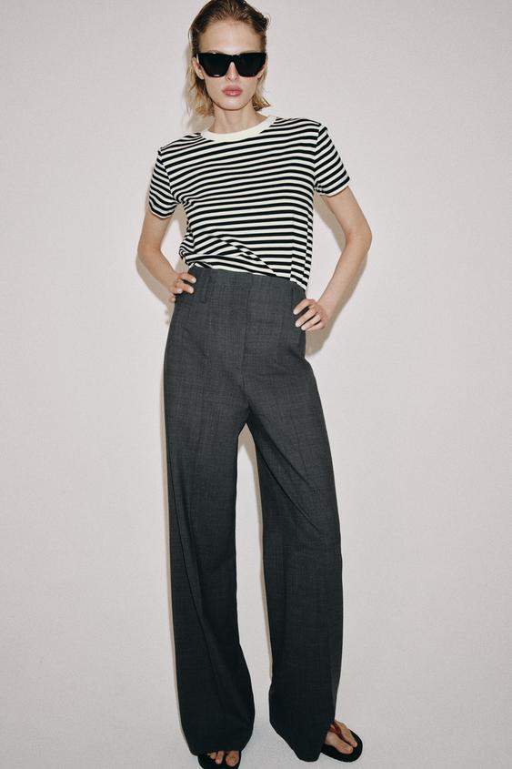 SHORT SLEEVE INTERLOCK T-SHIRT