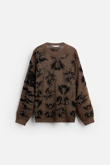 JERSEY DESAGUJADO BRILLO LIMITED EDITION - Dorado de Zara