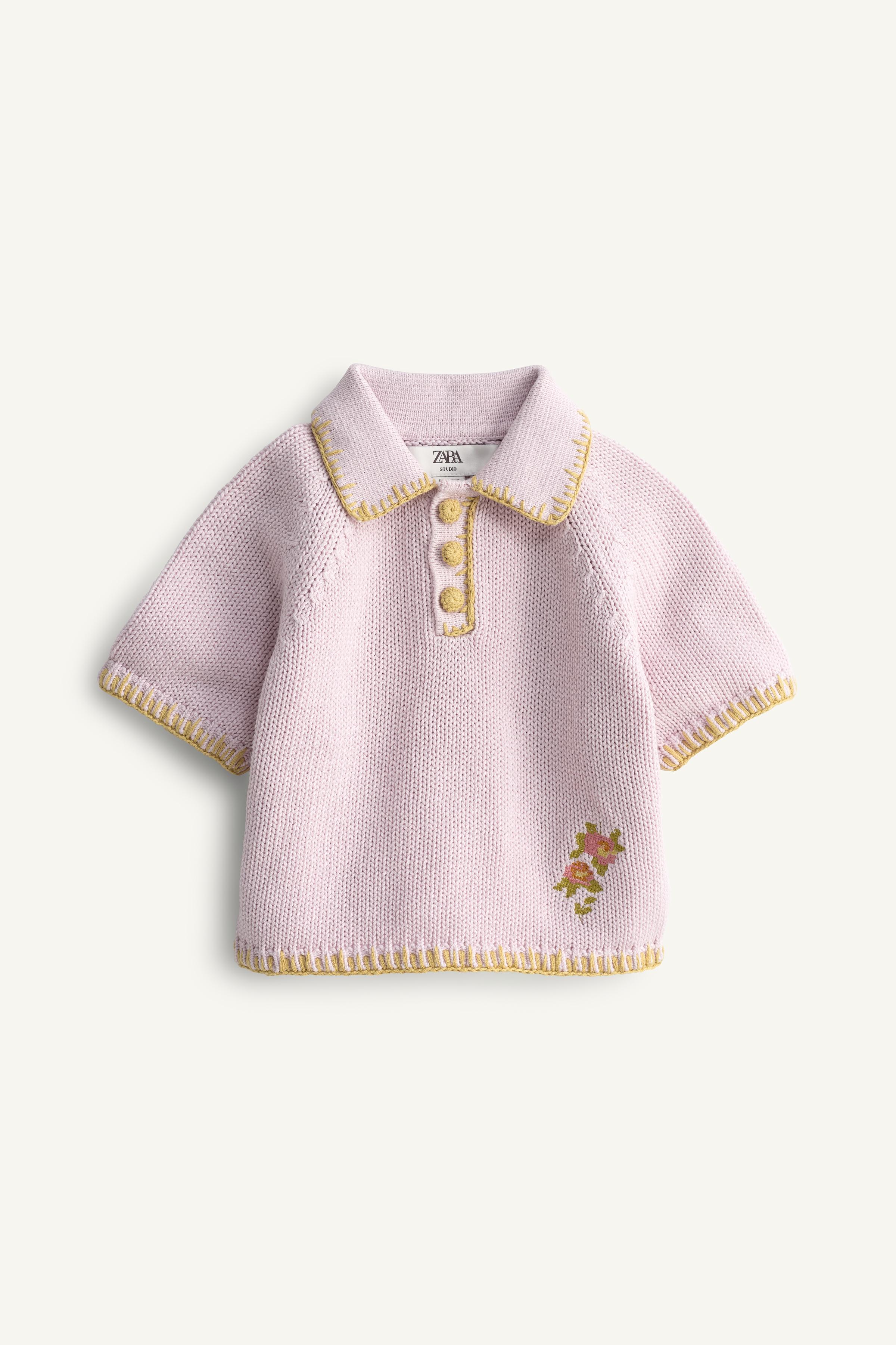 PULL POLO EN MAILLE BRODERIES ÉDITION LIMITÉE