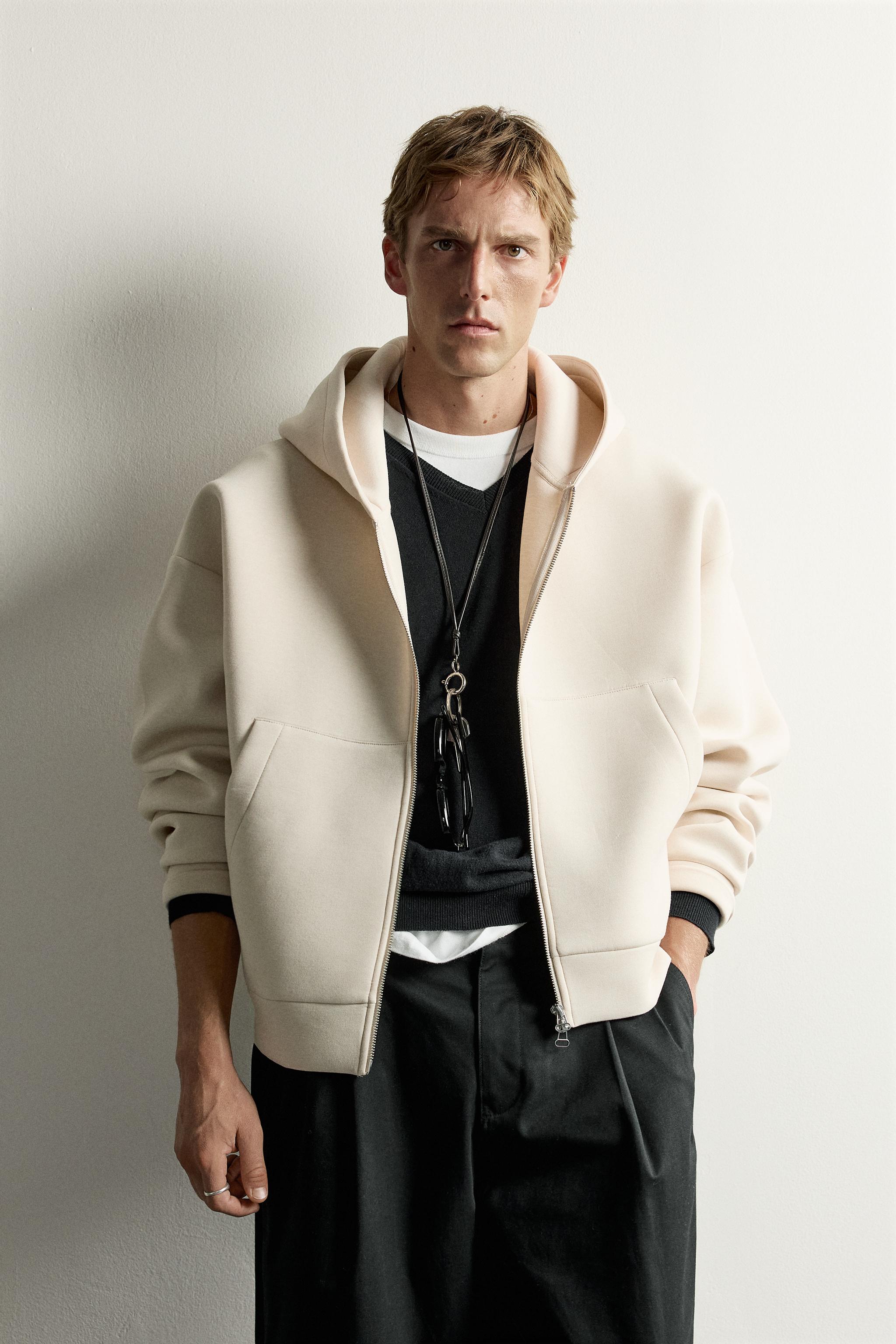 Мужские худи Zara TECHNICAL ZIP-UP — фото 2
