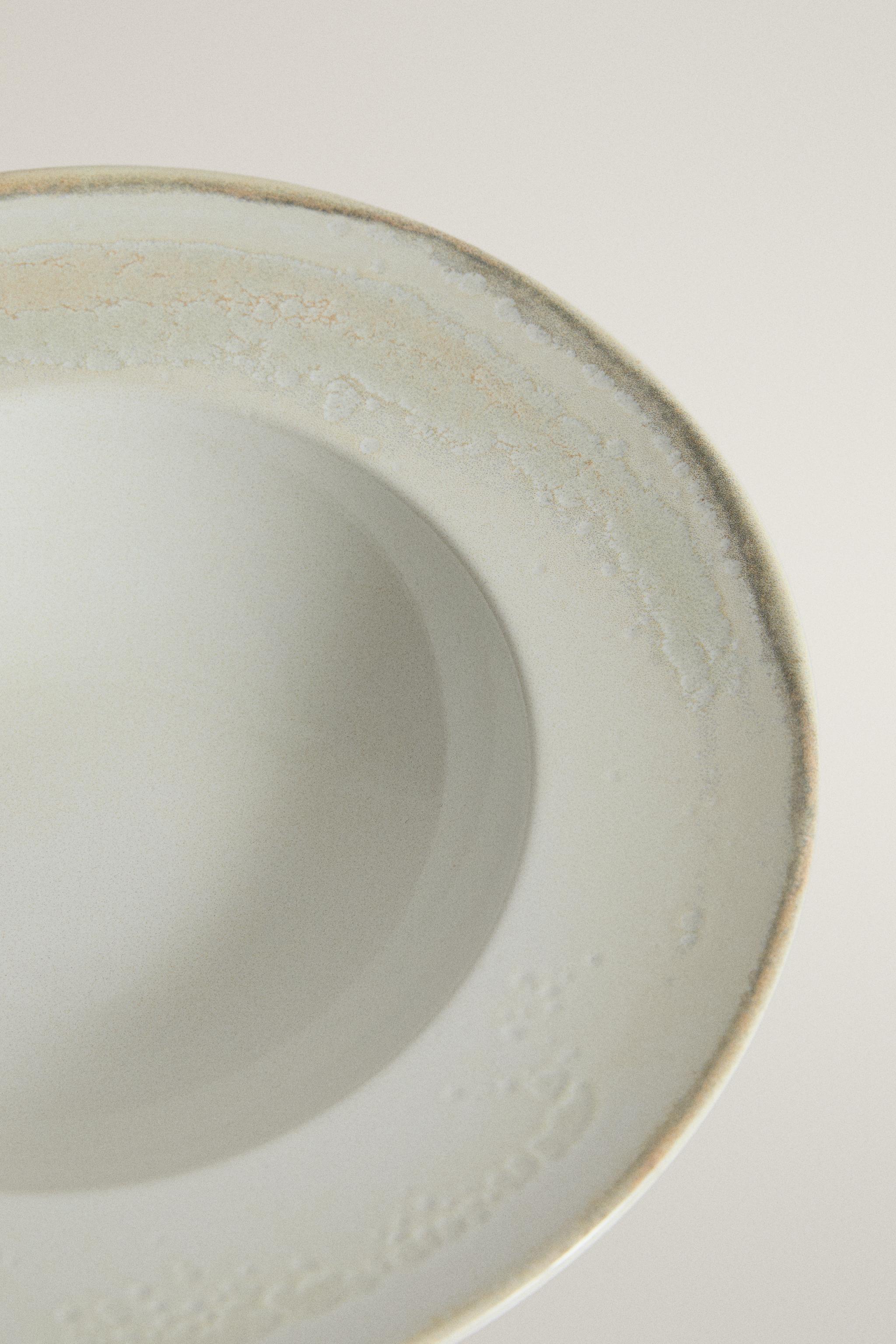 STONEWARE PASTA PLATE
