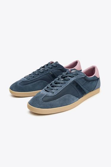 COLOUR COMBINATION TRAINERS - Blue by Zara - Image 1
