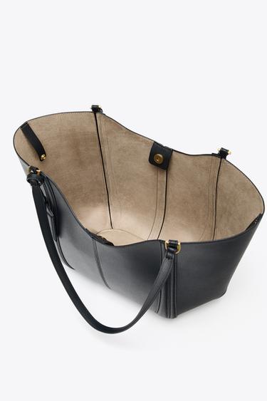 SAC MAXI SHOPPER - Noir de Zara - Image 3