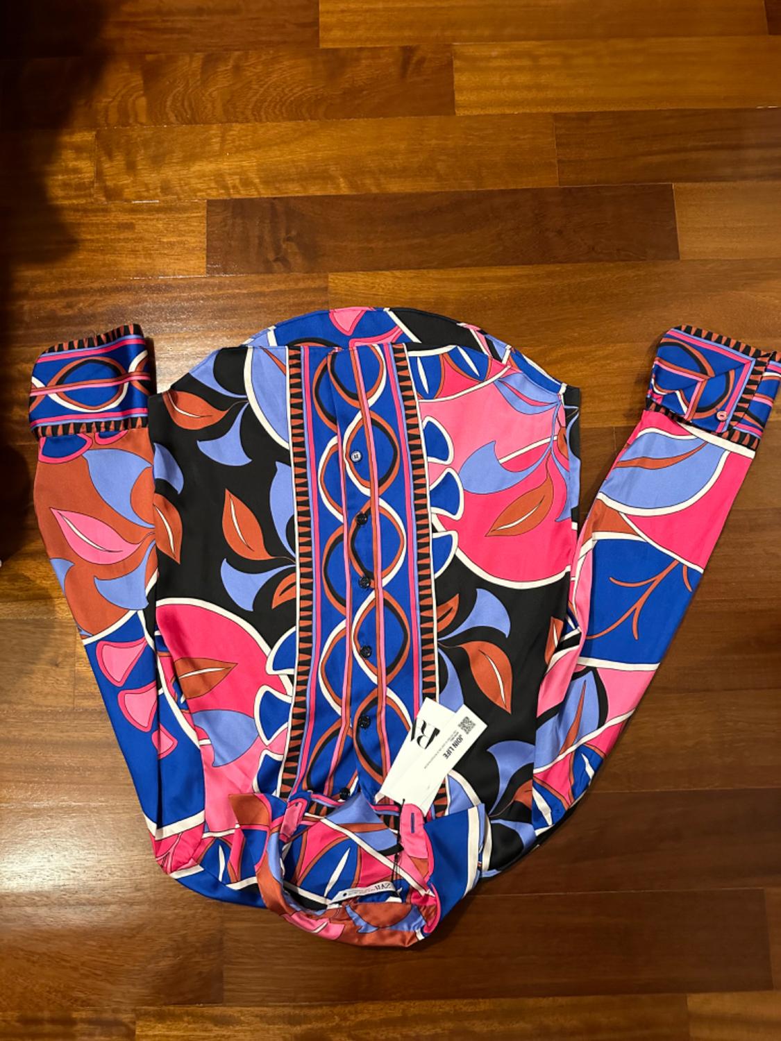 FLOWING PRINTED SHIRT