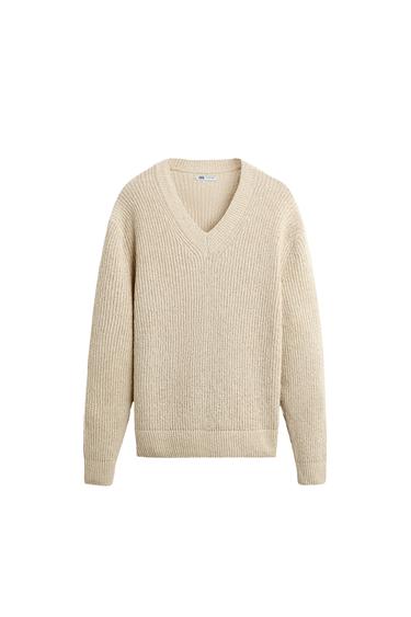 BOUCLÉ TEXTURE SWEATER