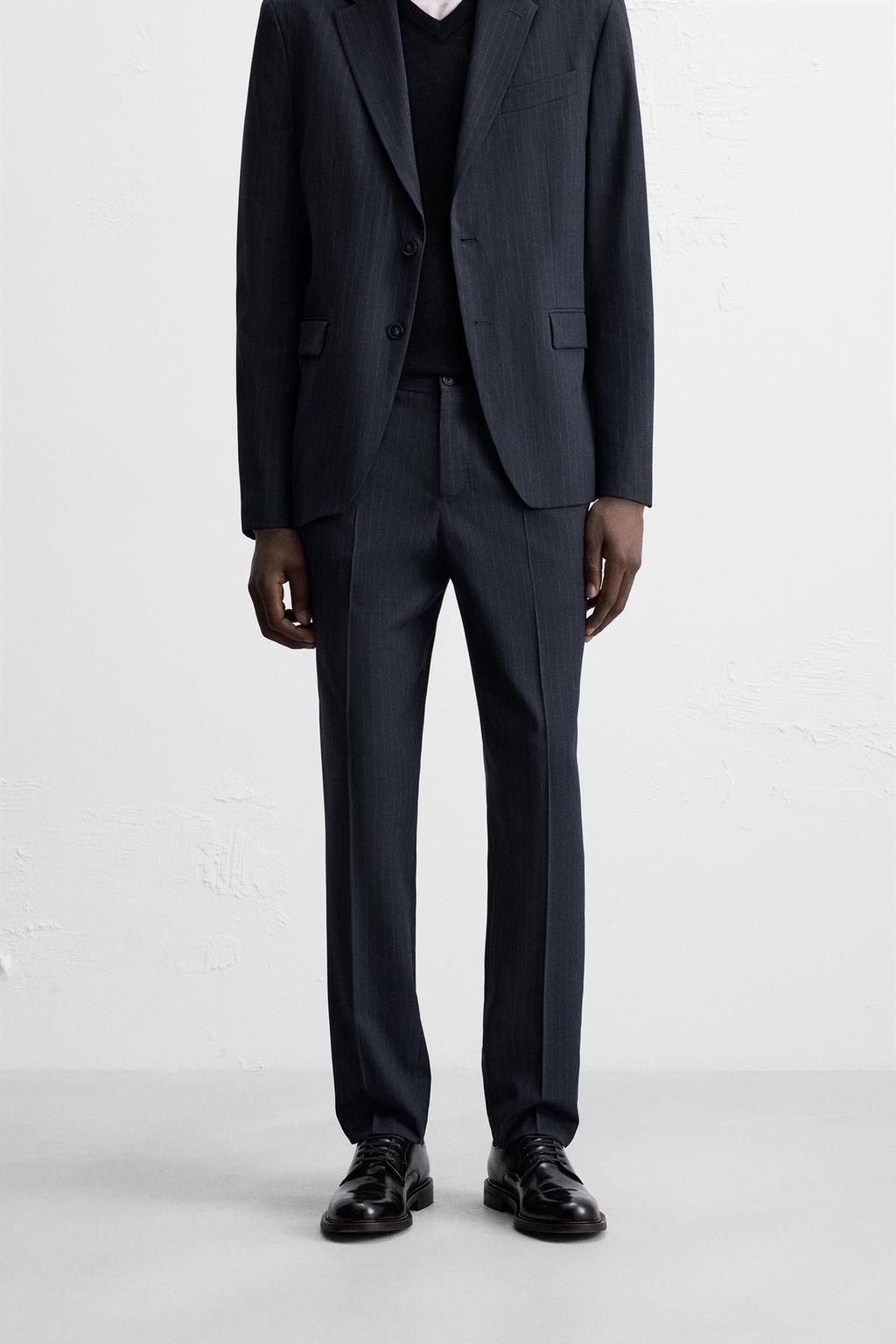 PANTALÓN TRAJE RAYA DIPLOMÁTICA