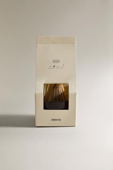 STONEWARE MATCHA TEA SET - Brown by Zara - Image 3