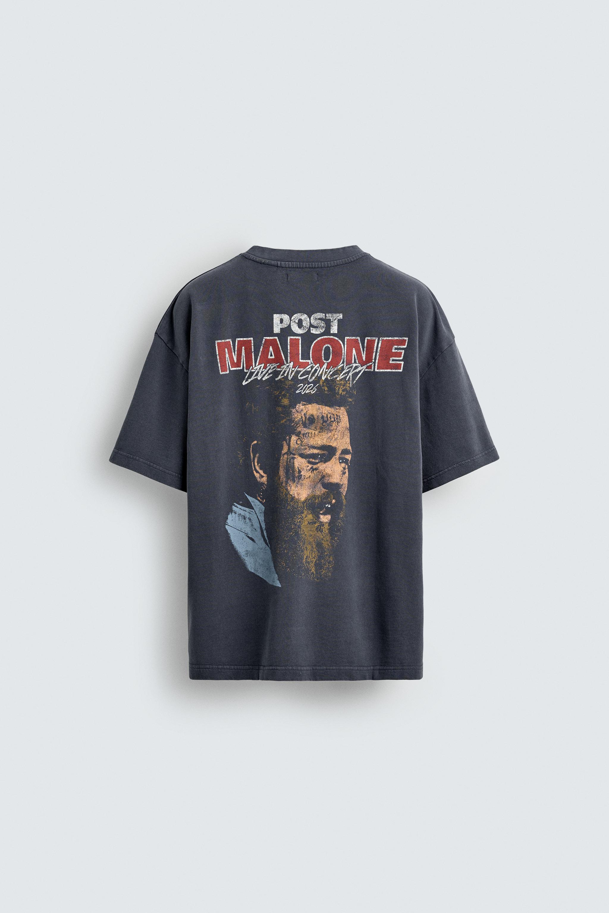 SWEAT DÉLAVÉ À GRAPHIQUES POST MALONE ™