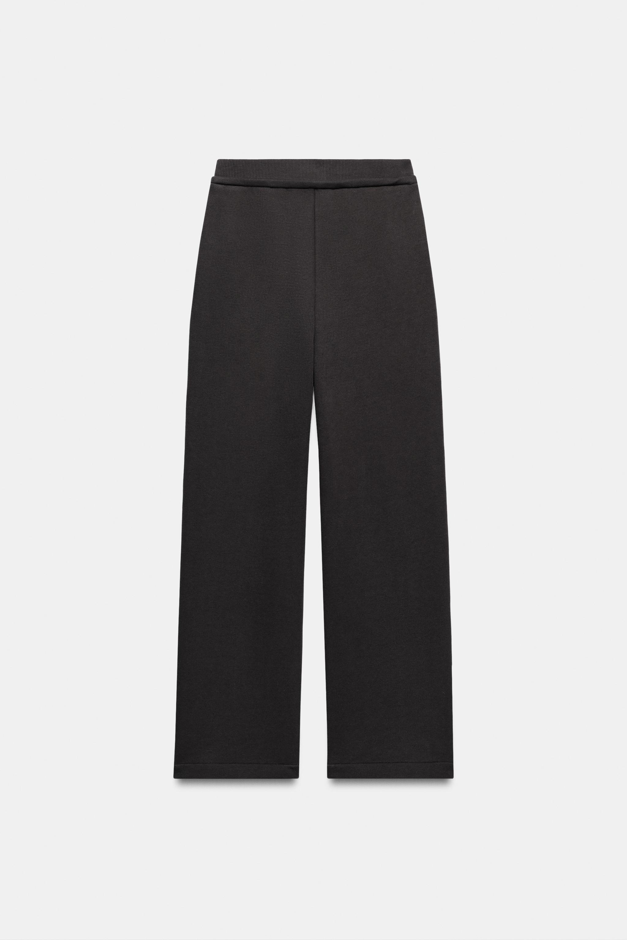 DRAWSTRING FLEECE PANTS