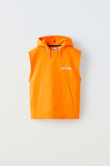 ХУДИ С ПРИНТОМ SPALDING® — ОРАНЖЕВЫЙ от Zara — изображение 0