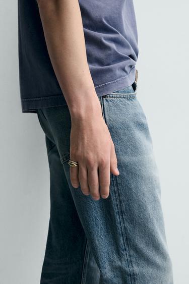 ANEIS METÁLICOS COMBINADOS PACK 2 - Ouro / Prata de Zara - Imaxe 0