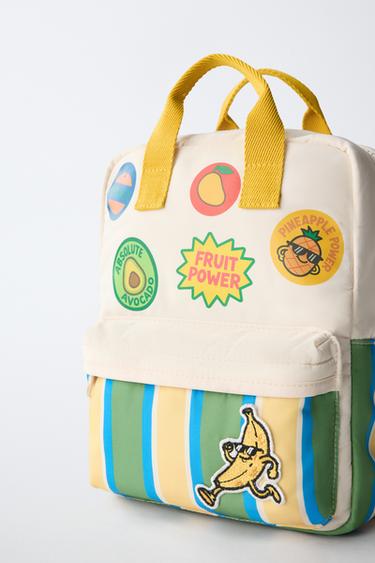 SAC À DOS IMPRIMÉ FRUITS - Multicolore de Zara - Image 2