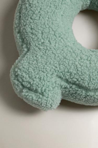 COUSSIN ENFANT LETTRE Q - Vert clair de Zara - Image 1