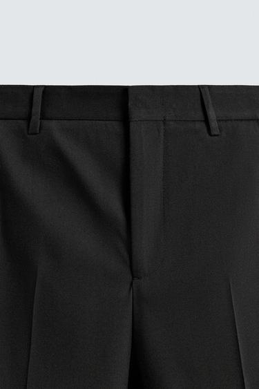 TROUSERS WITH SIDE STRIPE - Black by Zara - Image 7