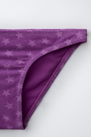 6-14 YEARS / SPARKLY STAR BIKINI - Magenta by Zara - Image 3