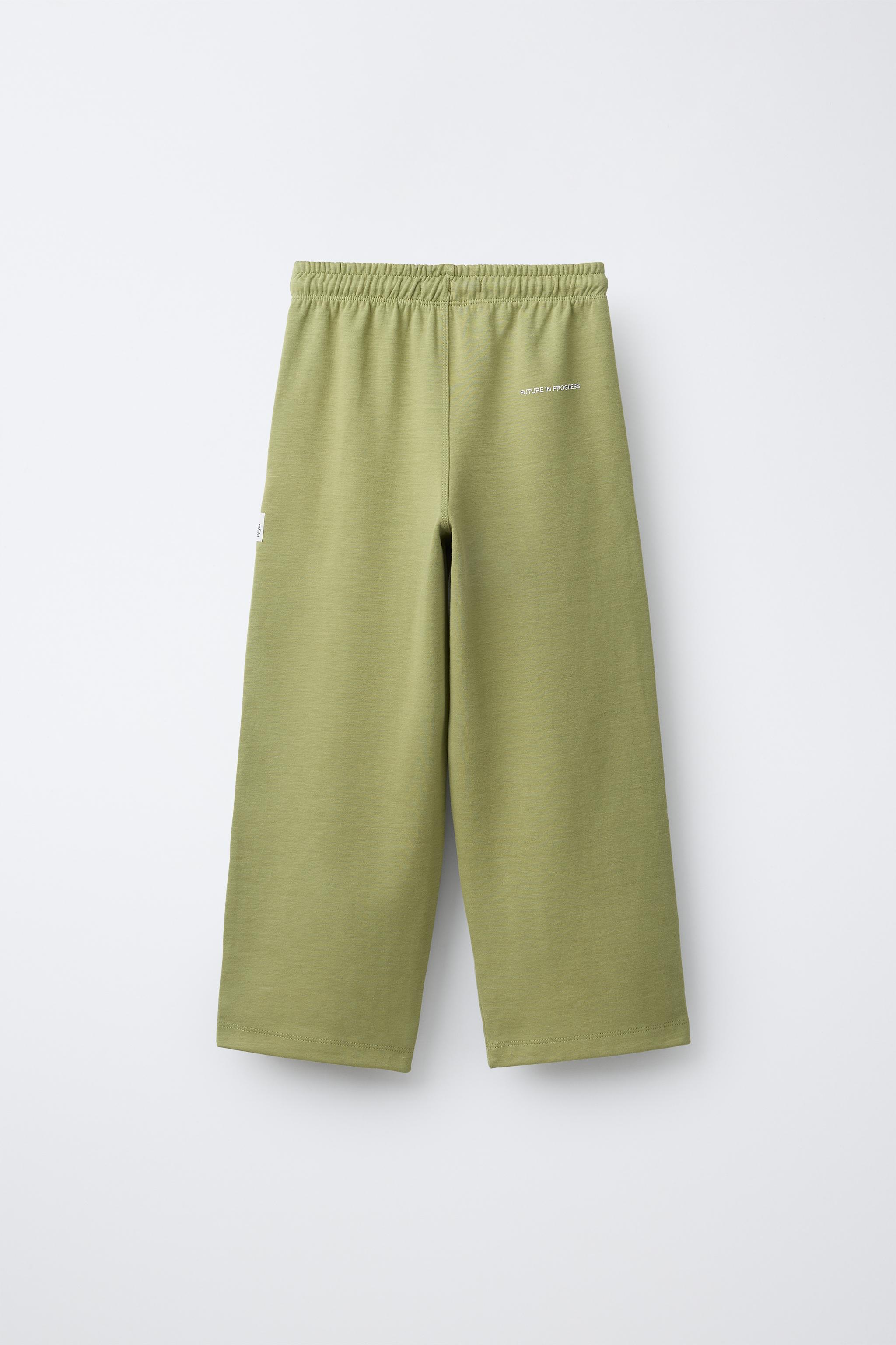 PANTALON EN MOLLETON DROIT INTERLOCK