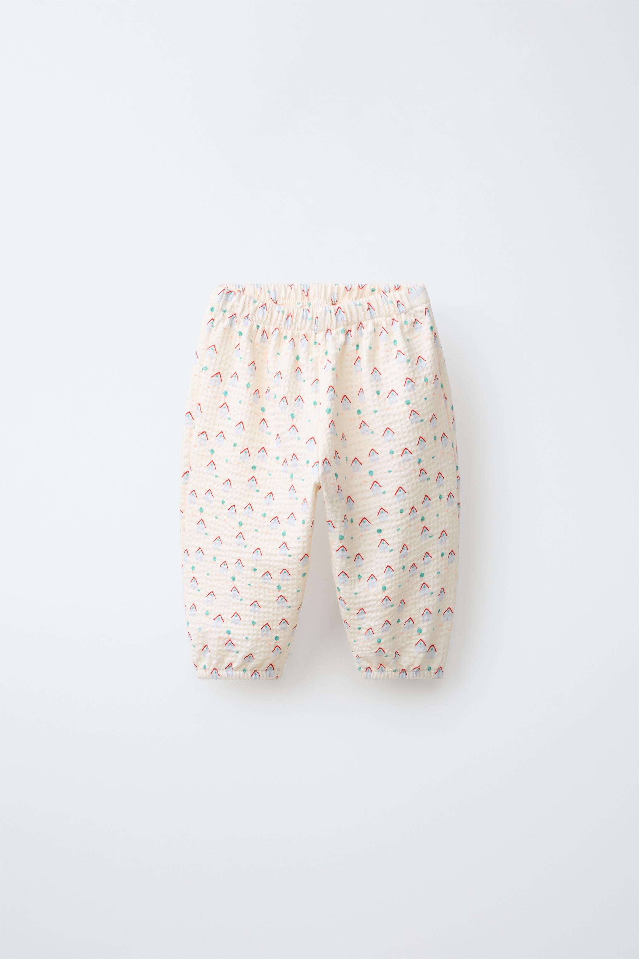 Детские брюки Zara HOUSE PRINT BAGGY PANTS