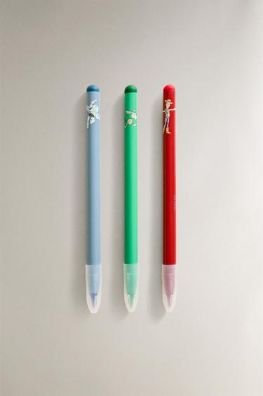SET OF CHILDREN'S TOY STORY © DISNEY/PIXAR ERASABLE PENCILS (SET OF 3) - Multicoloured by Zara - Image 0