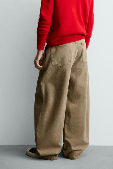 BALLOON FIT JEANS - Sand by Zara - Image 2