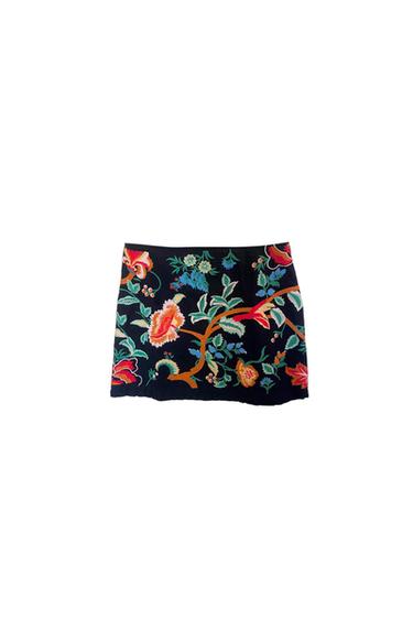 EMBROIDERED SKIRT