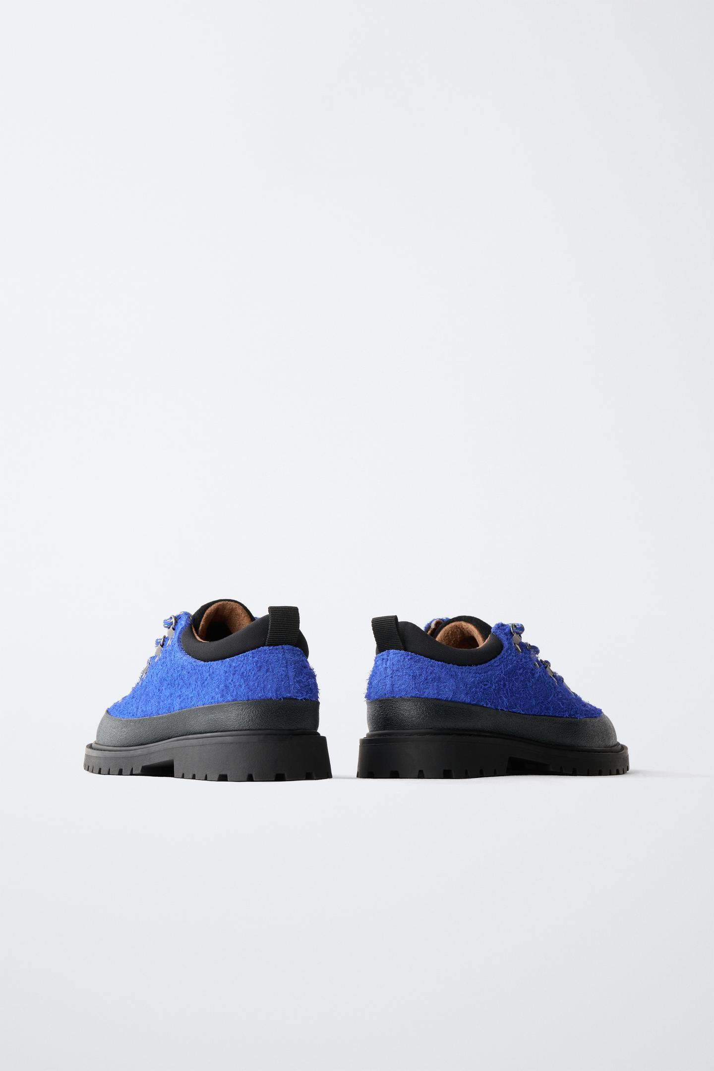 Детские кроссовки Zara Technical Athletic, цвет: Голубоватый — фото 6