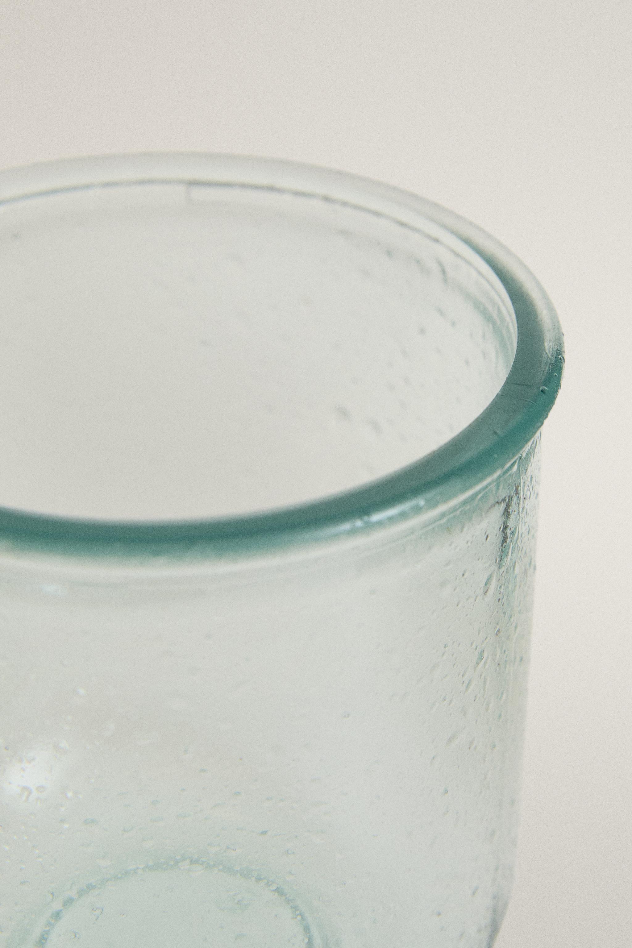 BUBBLE GLASS TOOTHBRUSH TUMBLER