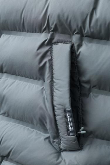 GILET ULTRALÉGER DÉPERLANT - Gris bleu de Zara - Image 5