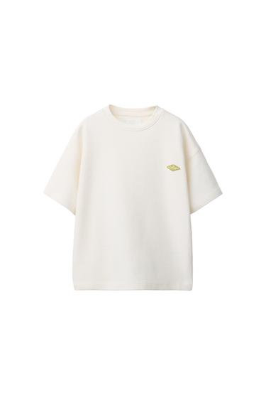 OTTOMAN PATCH T-SHIRT - Ecru by Zara