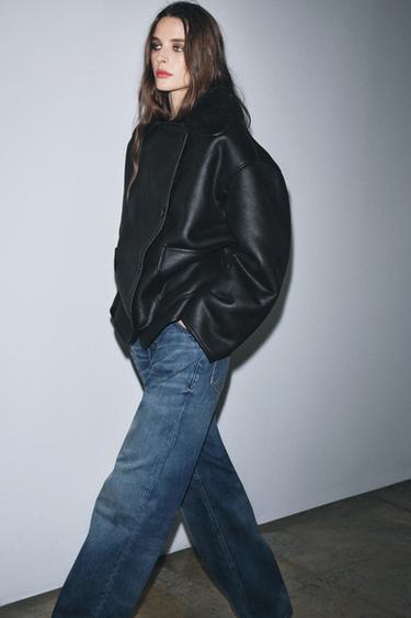 ZW COLLECTION DOUBLE-FACED JACKET - Black by Zara - Image 3