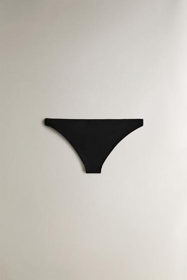 CULOTTE DE BIKINI DE PLAGE - Noir de Zara - Image 2
