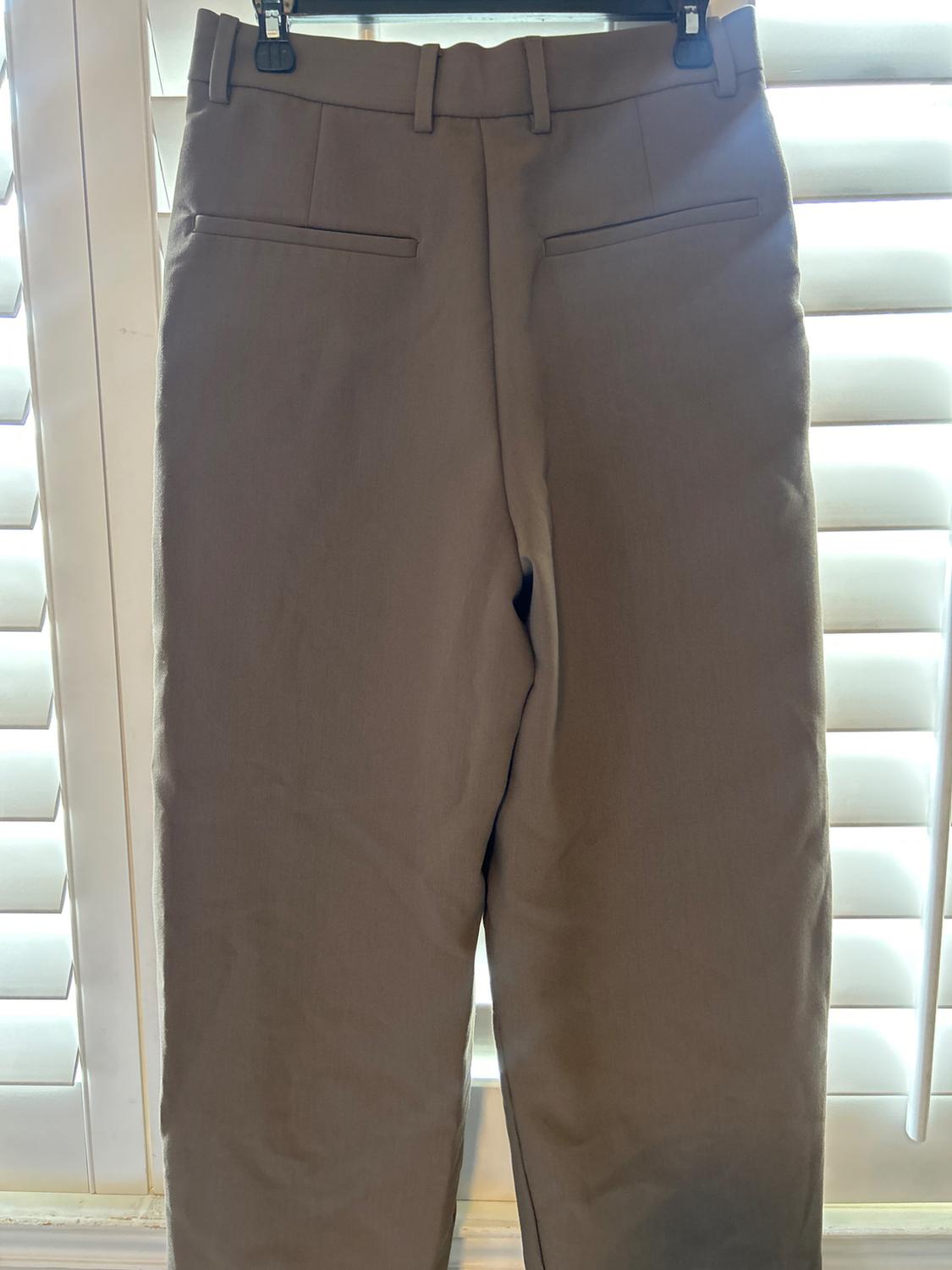 RELAXED FIT PLEATED PANTS - Image 2
