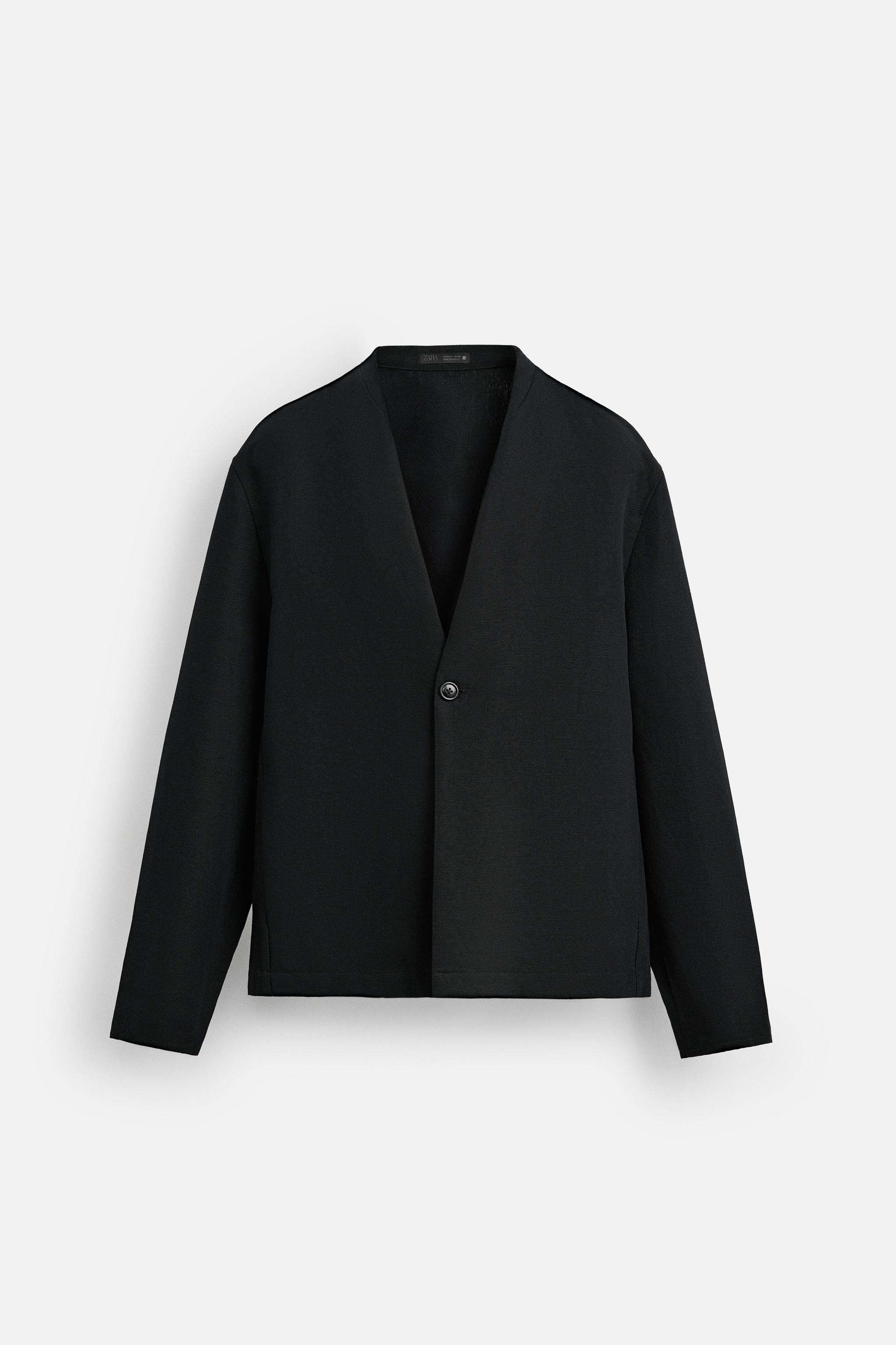 COTTON-LINEN SUIT BLAZER