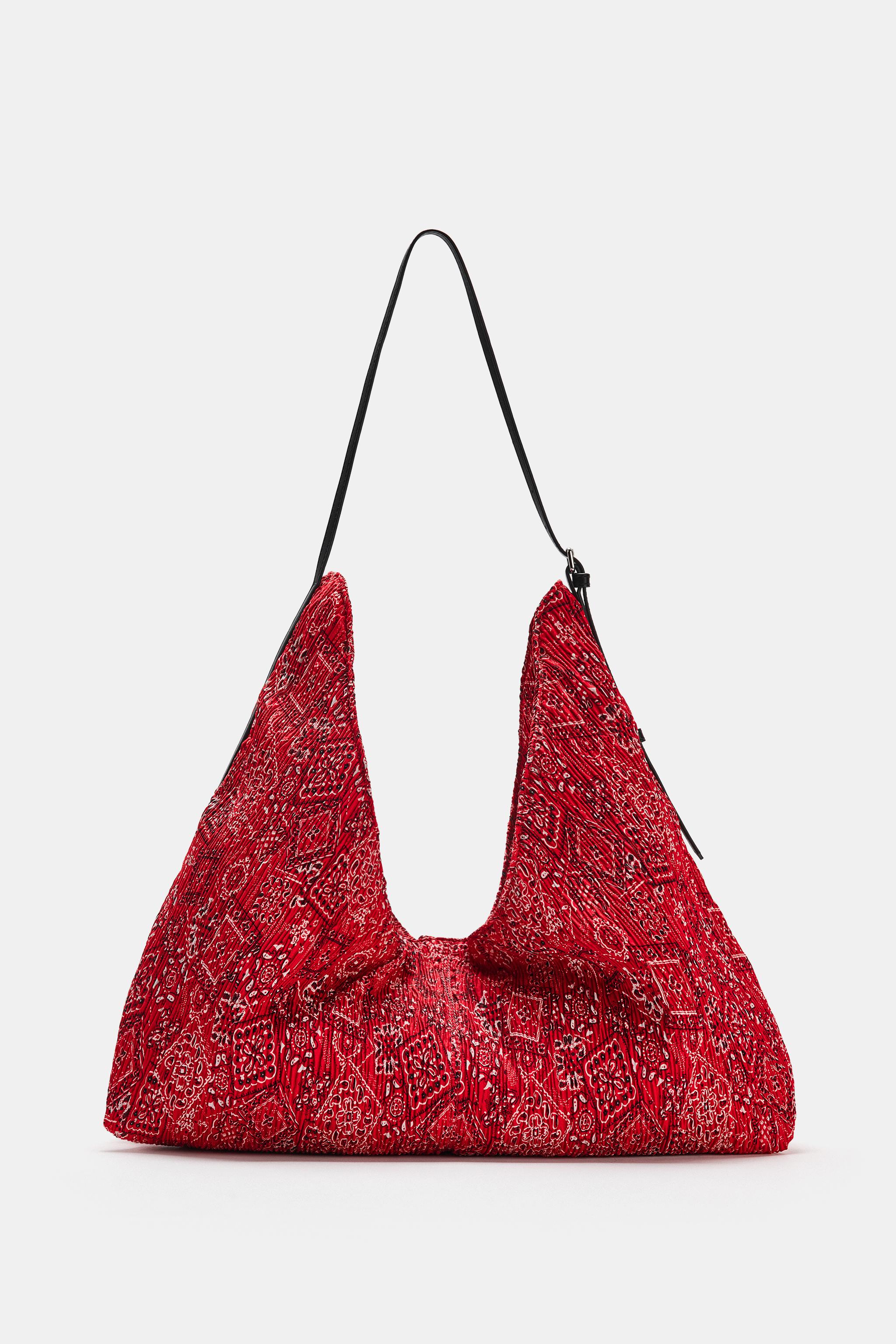 DESENLİ KUMAŞ TOTE ÇANTA - Görsel 2