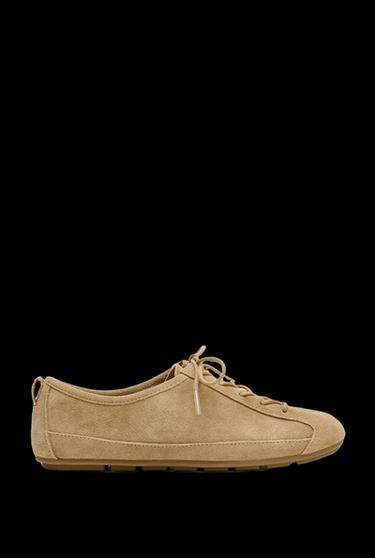 LEATHER DERBY SHOES - Brown by Zara - Image 0