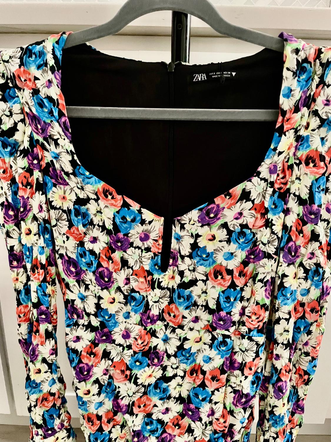 VESTIDO ESTAMPADO FLORES - Image 4