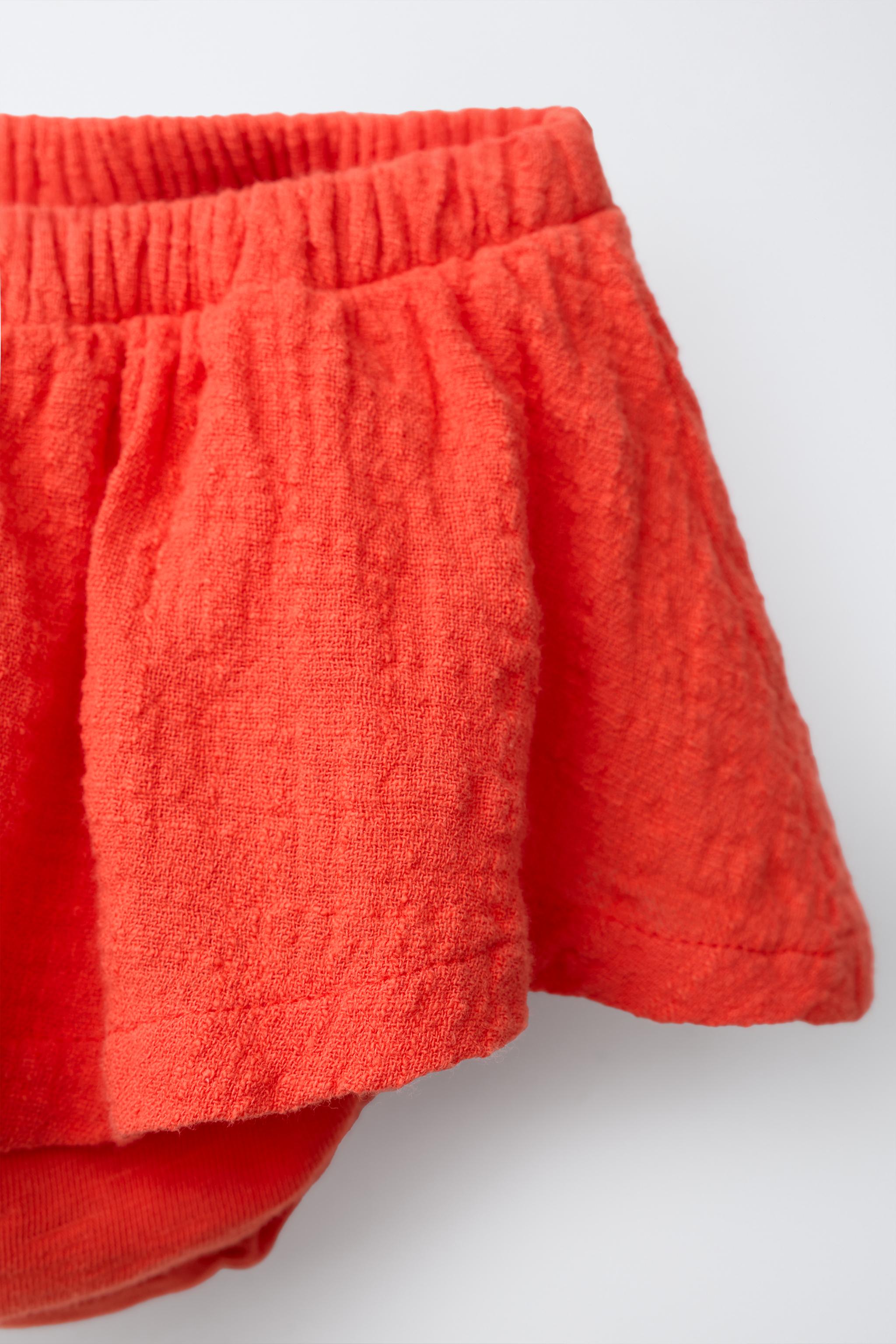 Детские шорты Zara SKIRTED BOTTOMS — фото 5