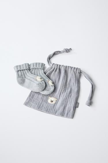 BEAR BOOTIES - Anthracite grey by Zara - Image 1
