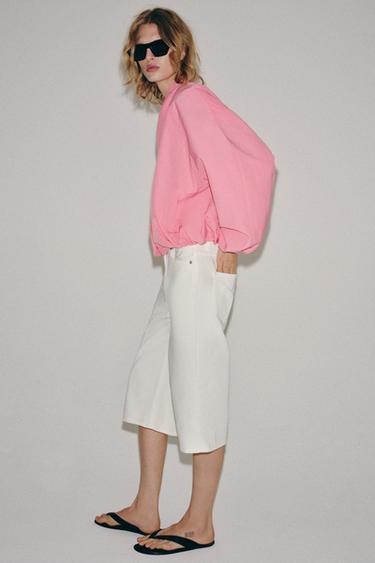 CHAMARRA BOMBER ZW COLLECTION - Rosa de Zara