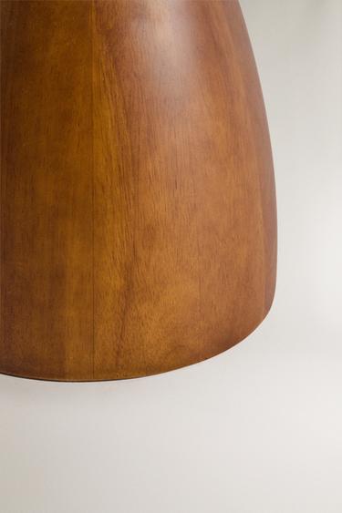 TABLE EN BOIS - Marron de Zara - Image 3
