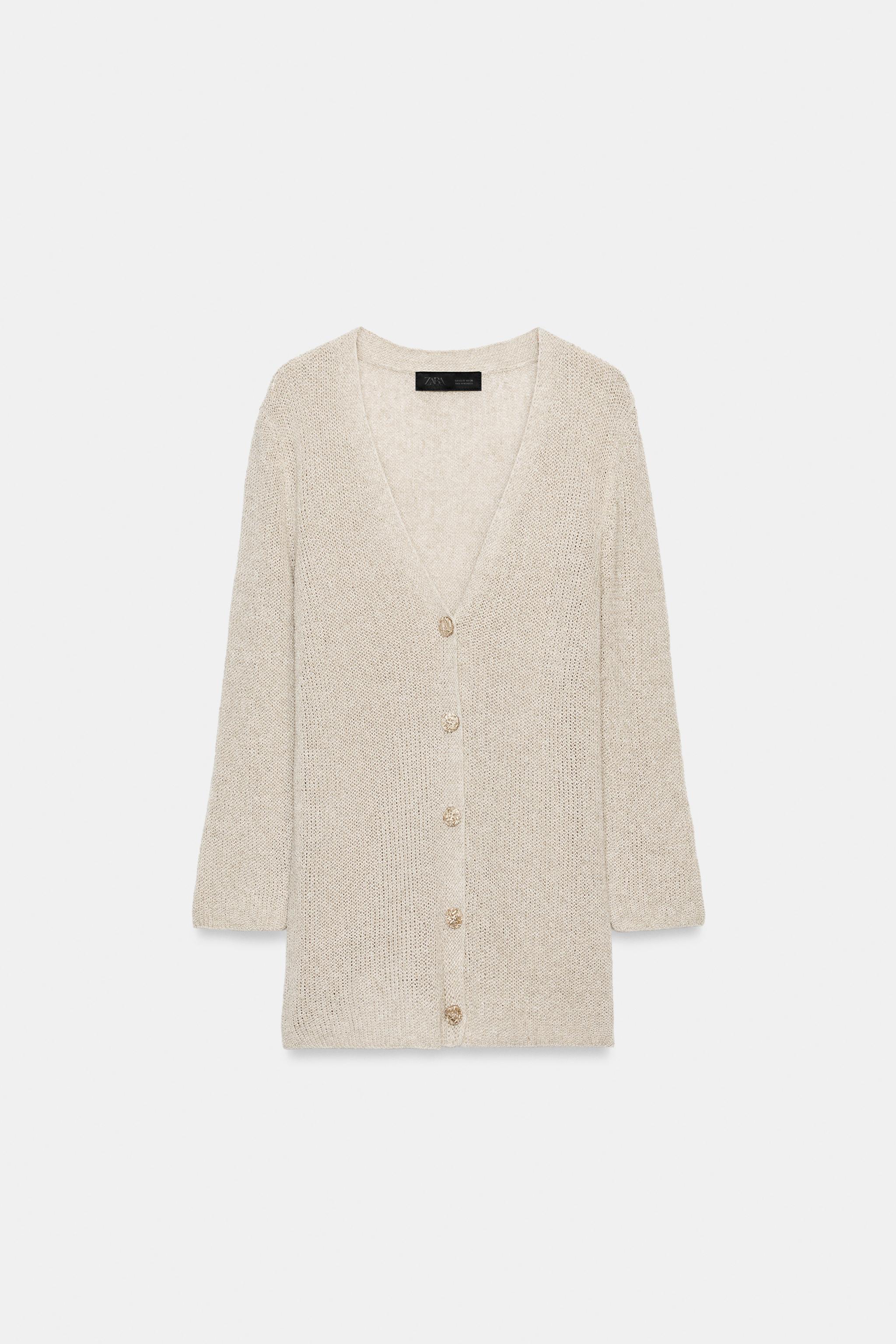 V-NECK CARDIGAN