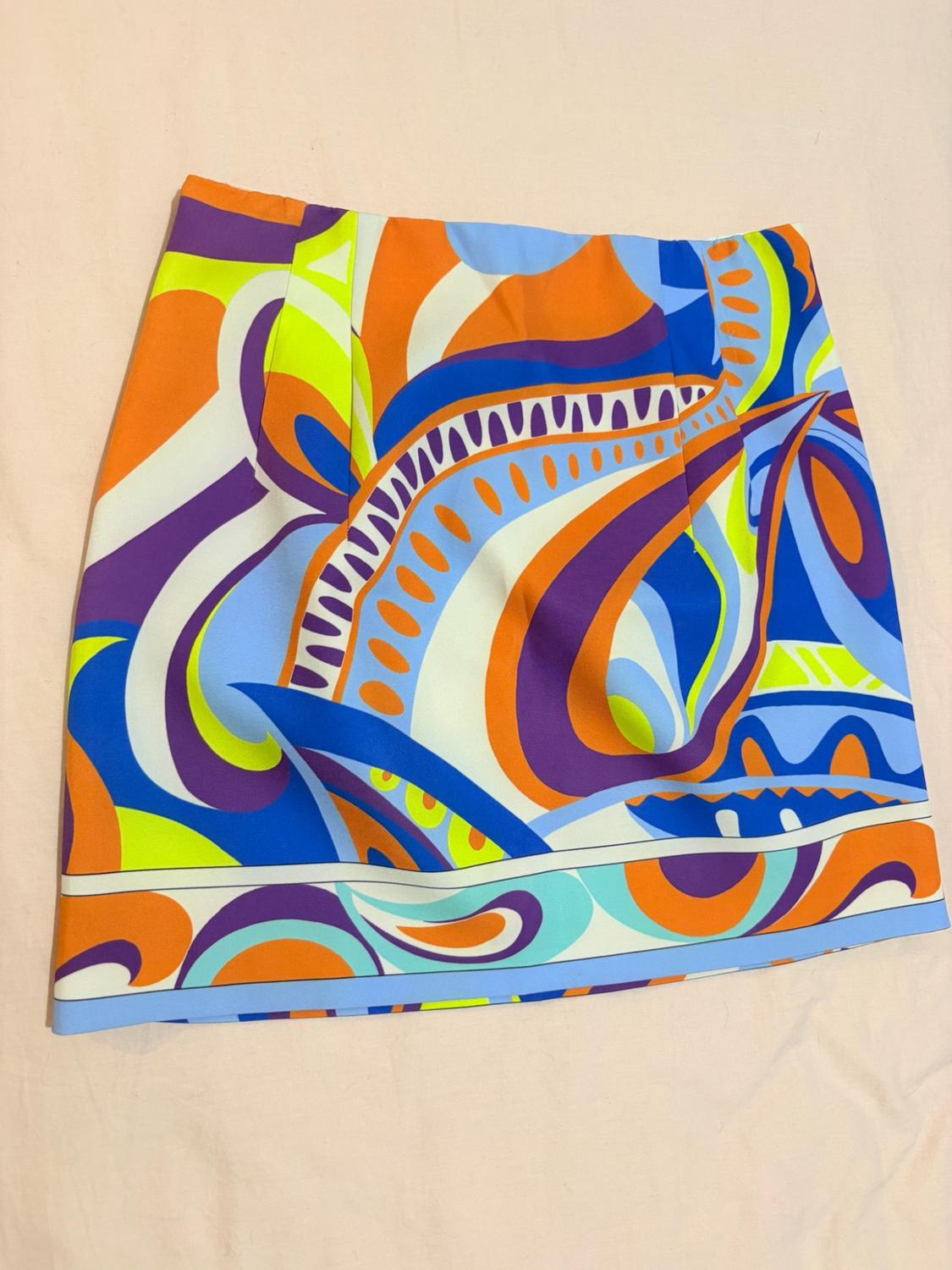 PRINTED SHORT SKIRT - Image 2