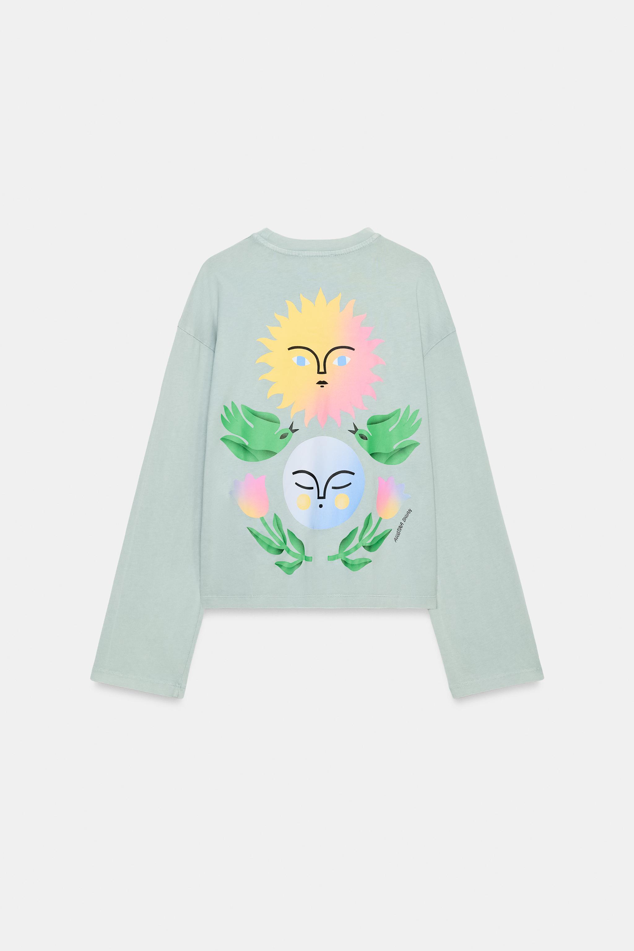 AGUSTINA SHUAN SOLAR ECLIPSE T-SHIRT