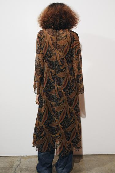 ROBE FOULARD PAISLEY ZW COLLECTION - Multicolore de Zara - Image 2