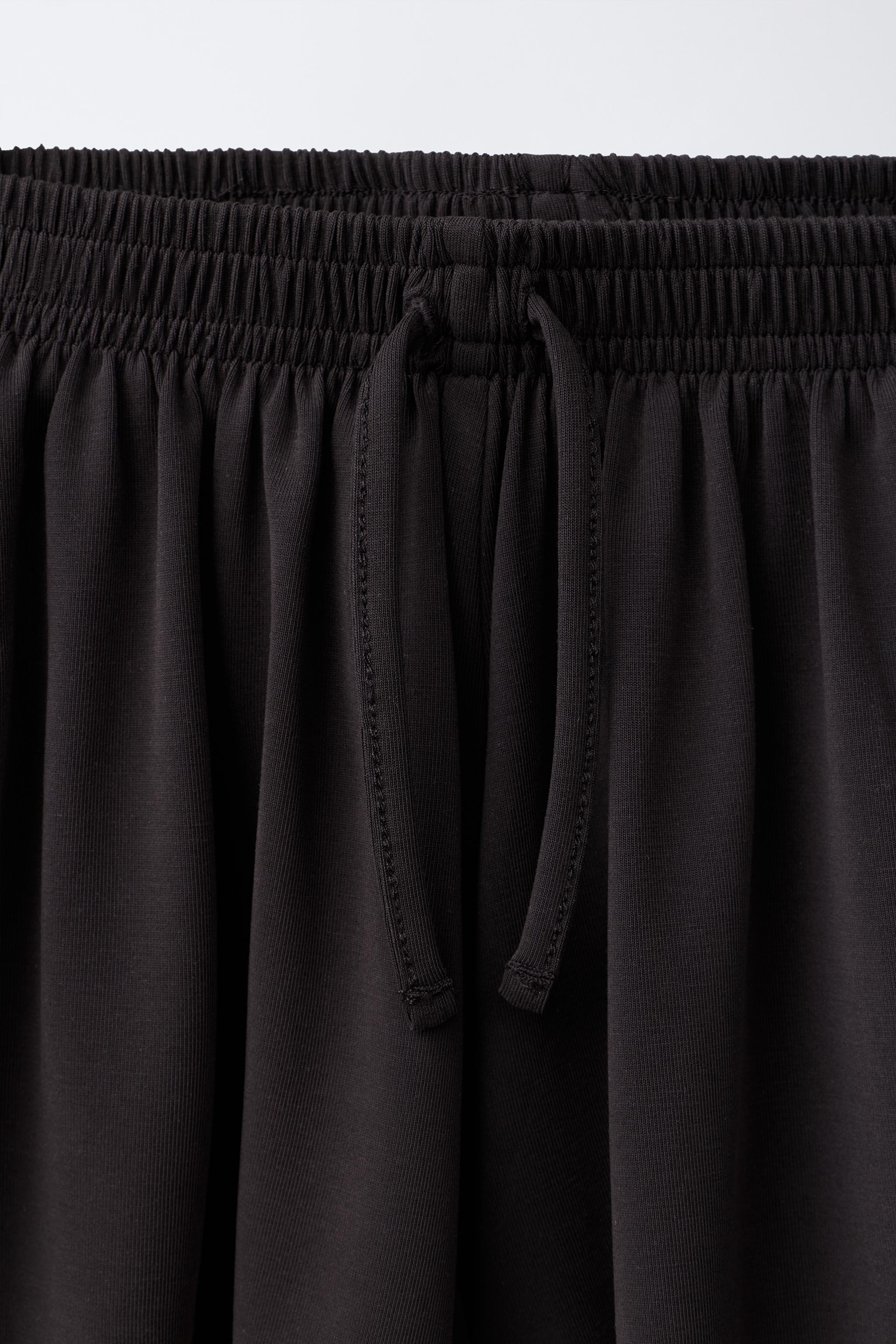 Детские шорты Zara SPORTY FLOWY MODAL SHORTS — фото 4