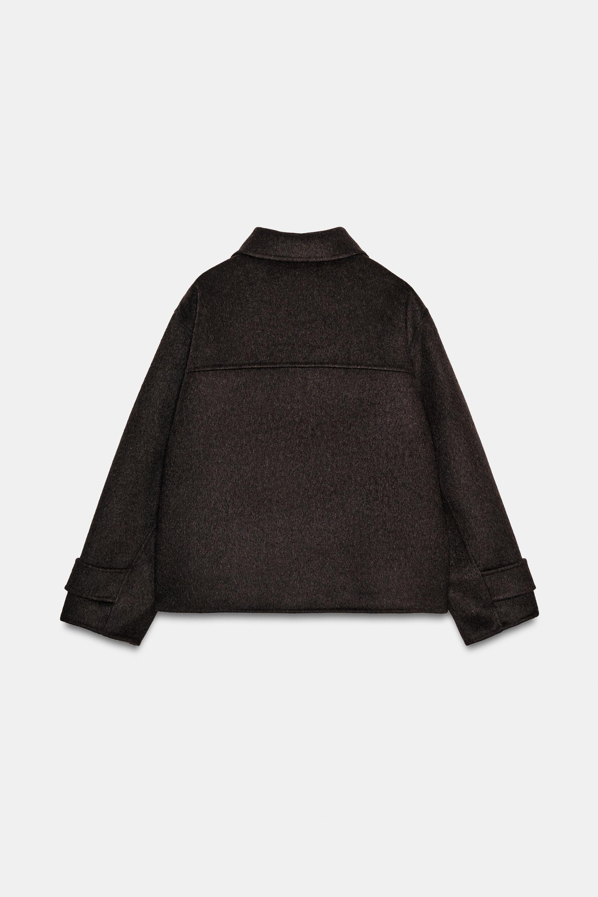 YÜN KARIŞIMLI CROP KABAN - Görsel 9