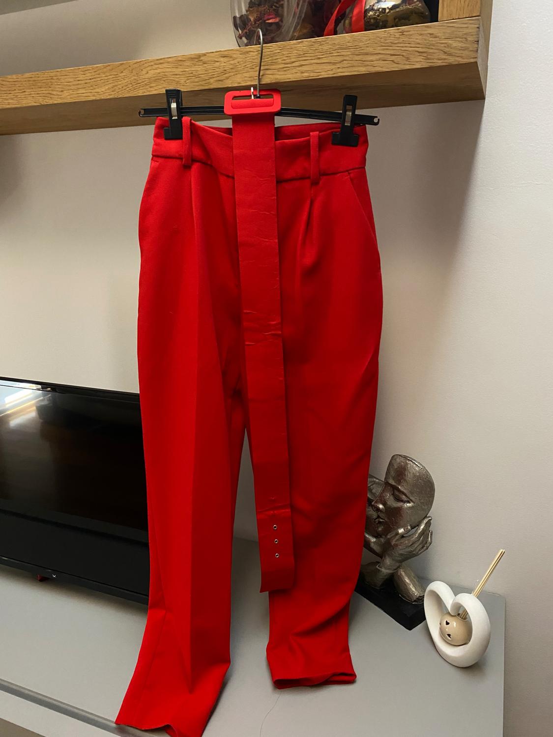 TROUSERS WITH LINED BELT - Image 2