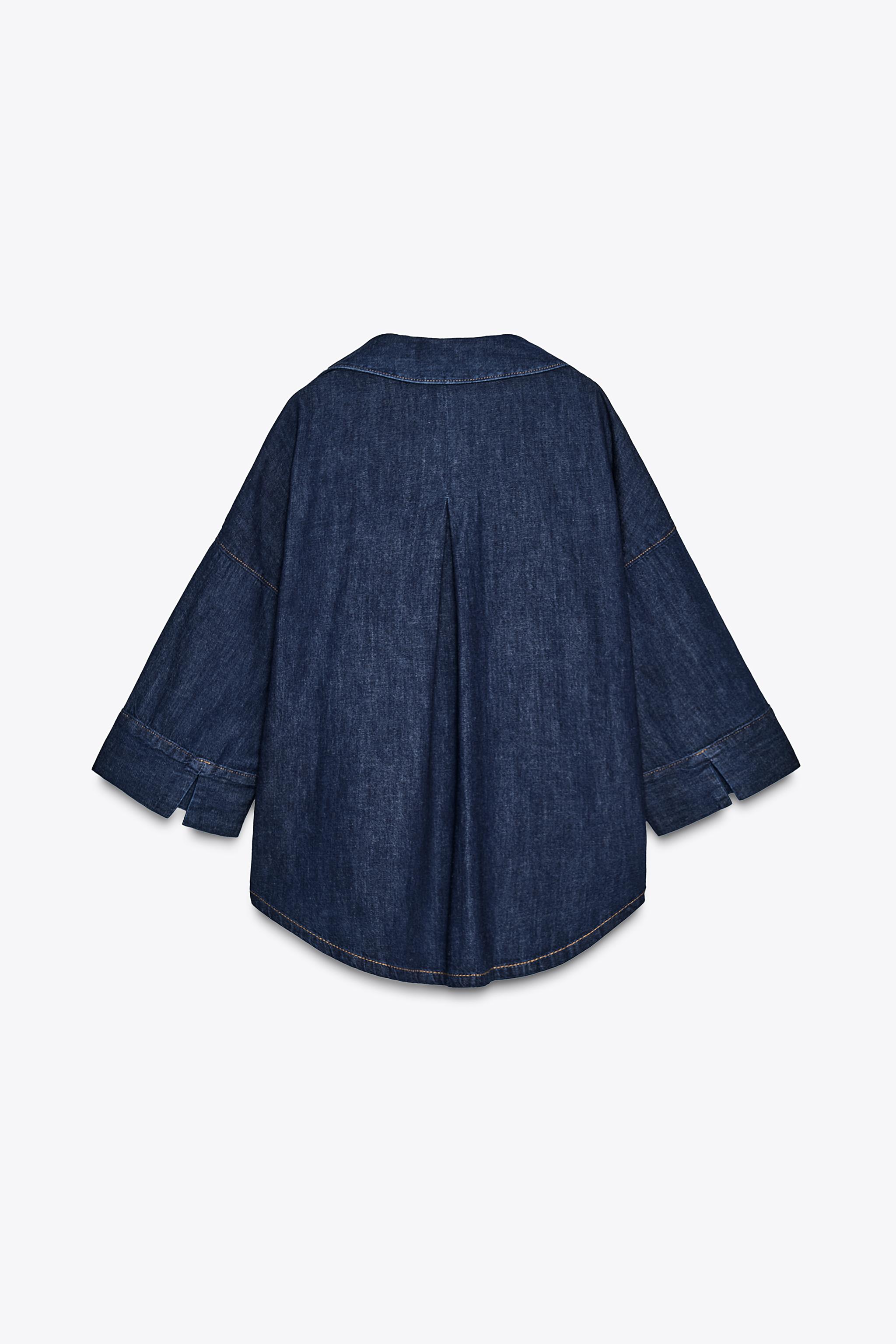 ピカリン　3点おまとめ　No.316278　318278　319278 DENIM ZIP-UP OVERSHIRT - Green | ZARA United States