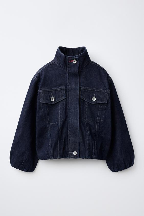 BALLOON DENIM JACKET - Blue de Zara - Imagen 0