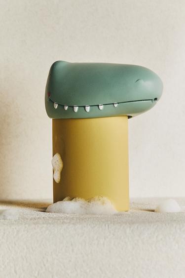 CROCODILE SOAP DISPENSER - Green by Zara