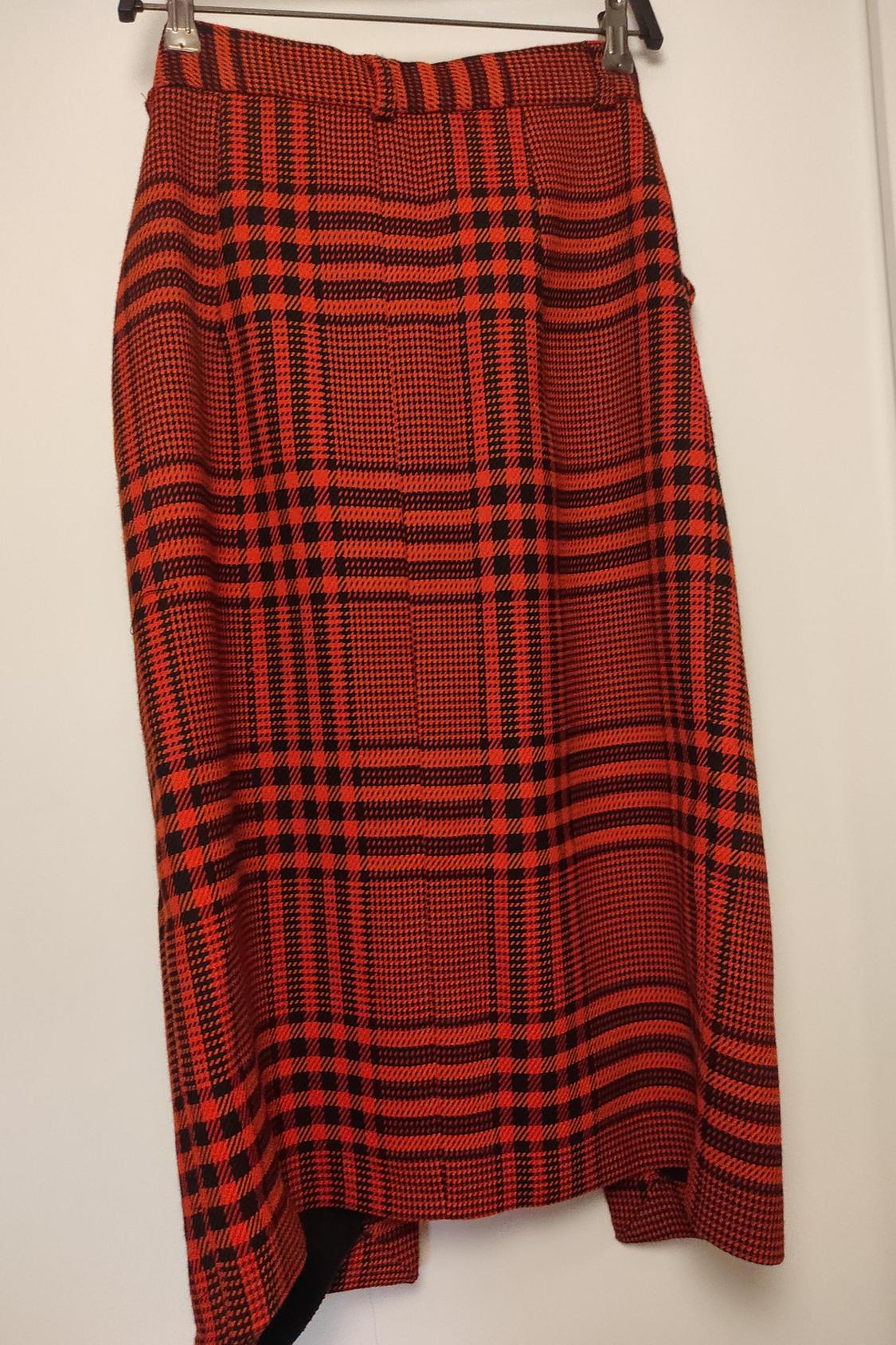 CHECK PENCIL SKIRT - Image 3